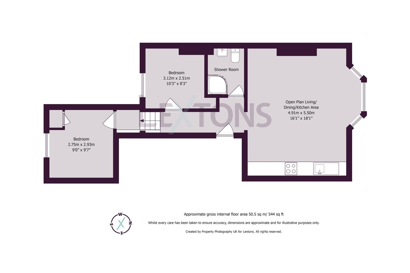 Floorplans For Goldstone Villas, Hove