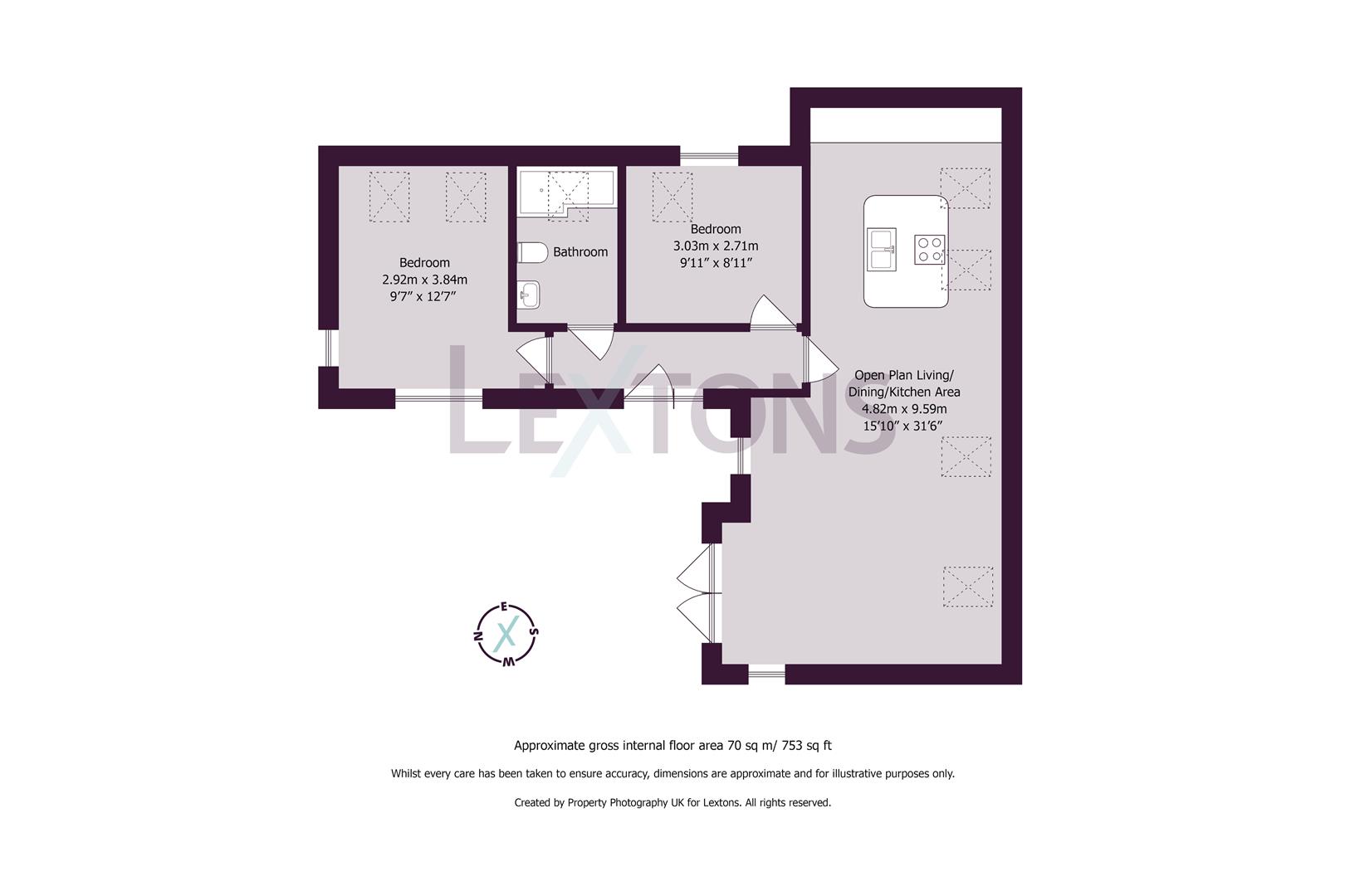 Floorplans For Ditchling Road, Ditchling Common