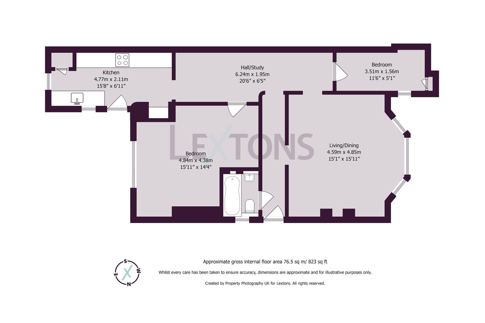 Floorplans For Ventnor Villas, Hove