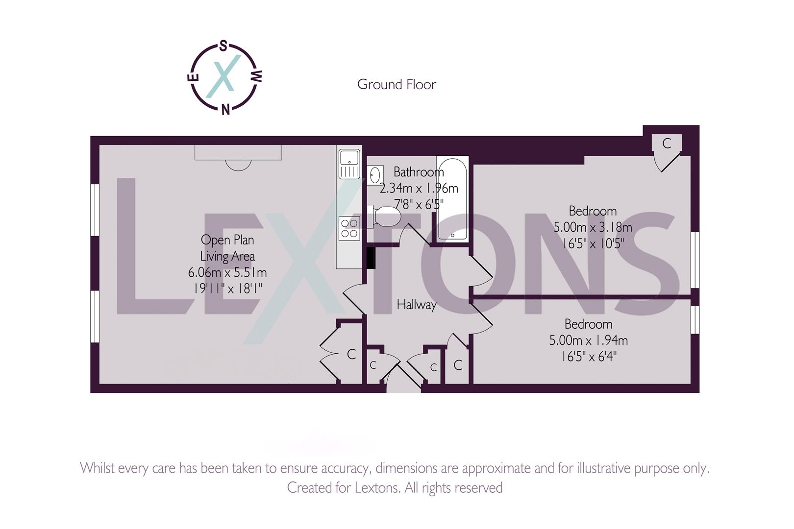 Floorplans For Adelaide Crescent, Hove