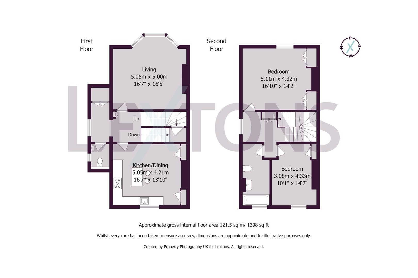 Floorplans For Albany Villas, Hove