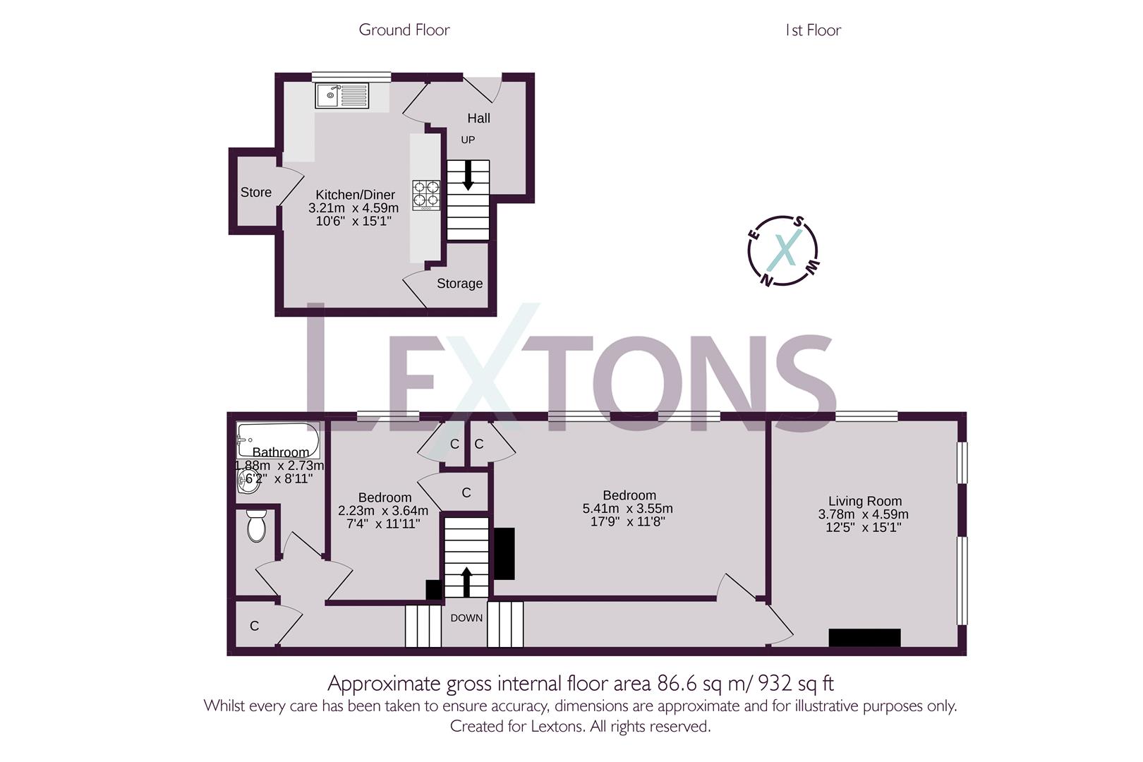 Floorplans For Franklynn Road, Haywards Heath RH16