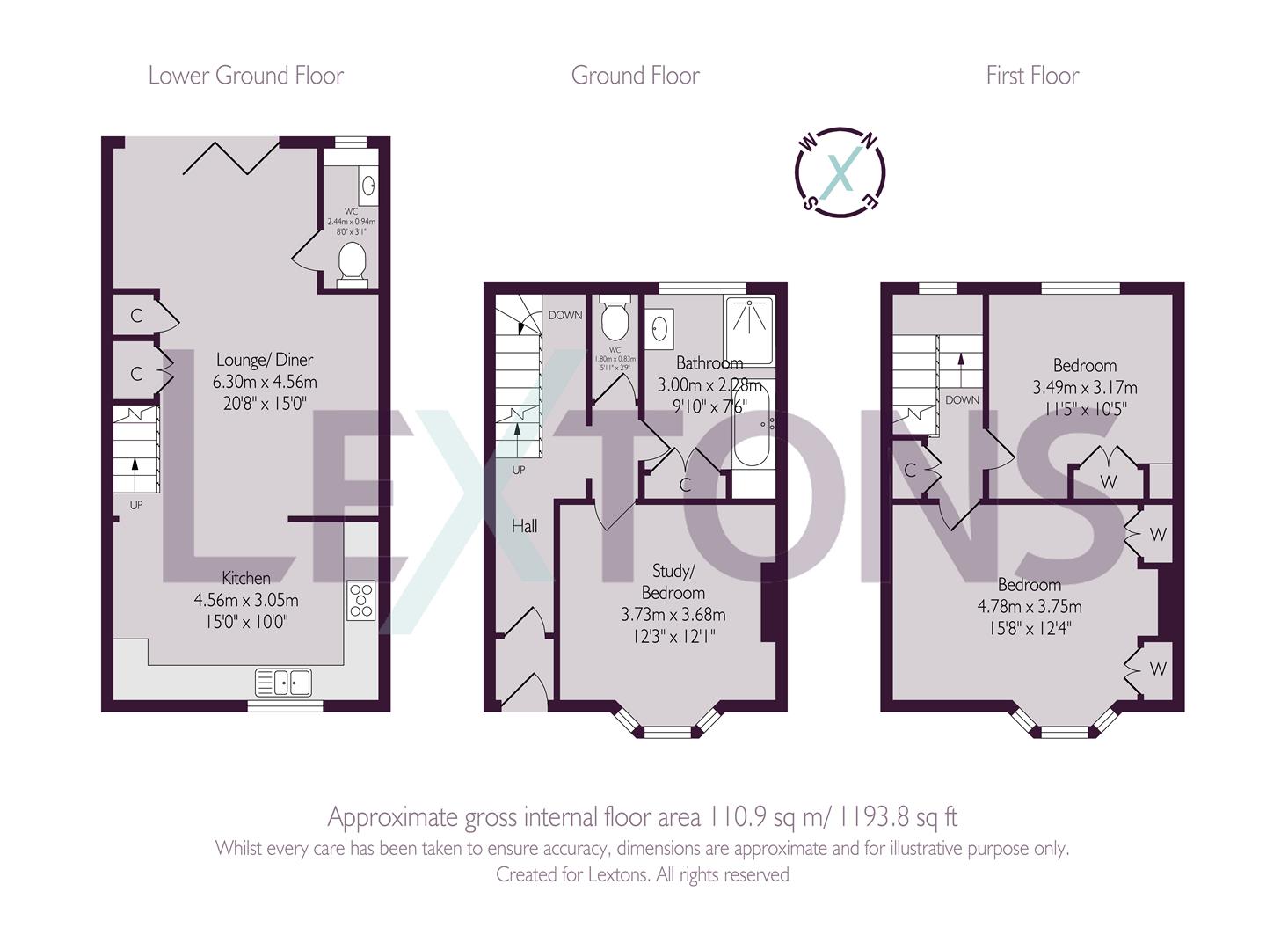 Floorplans For Coleman Street, Brighton