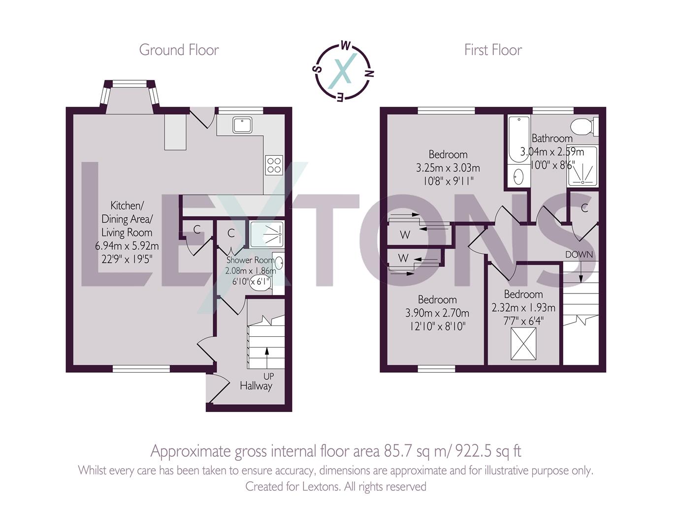 Floorplans For South Street, Brighton