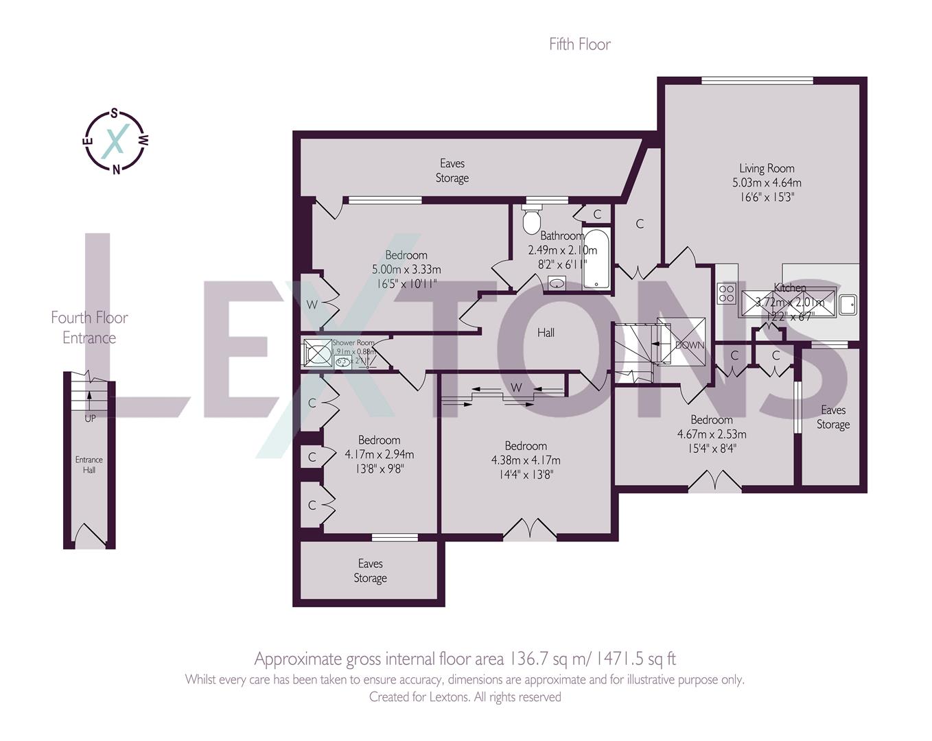 Floorplans For Kings Gardens, Hove