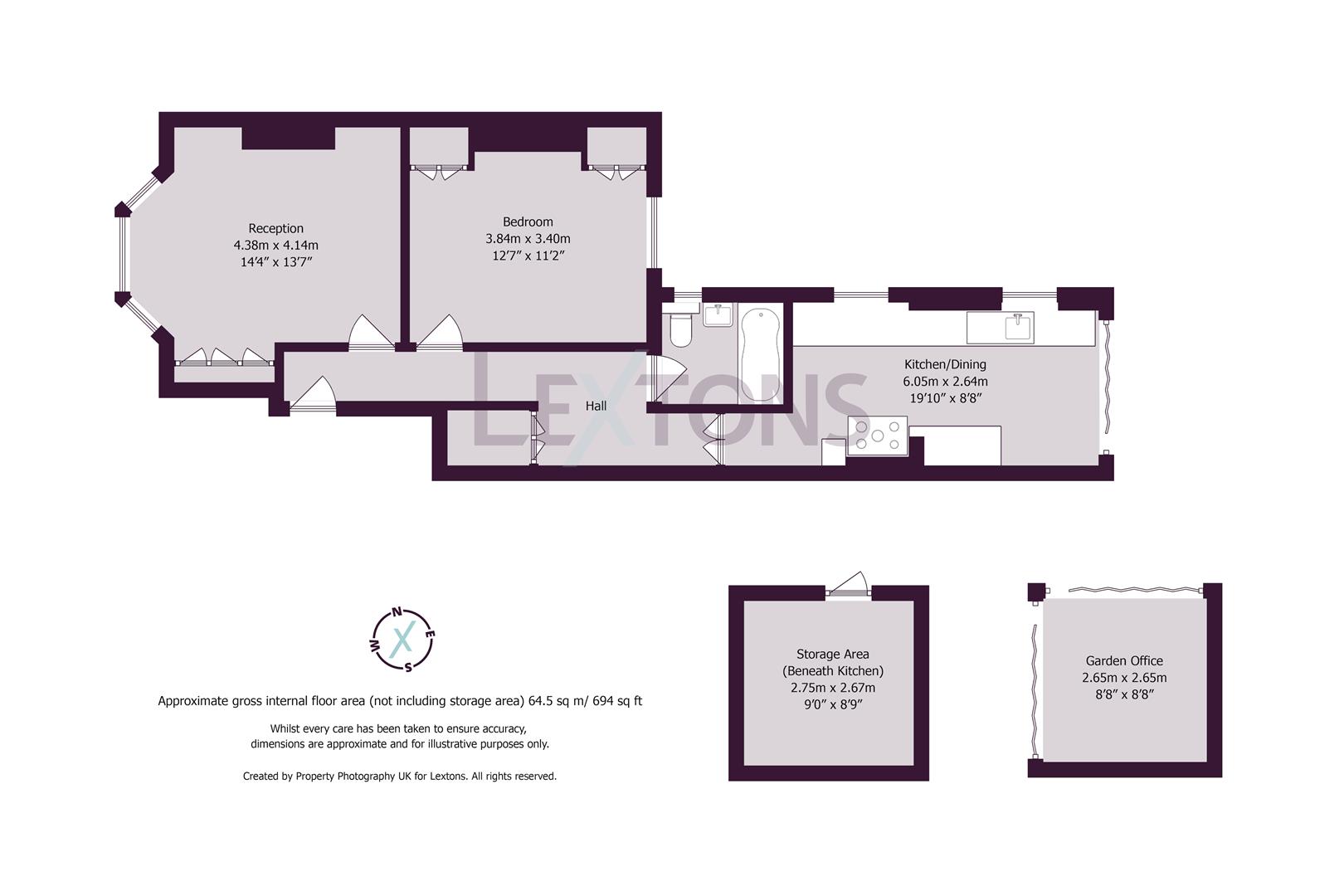 Floorplans For Hova Villas, Hove