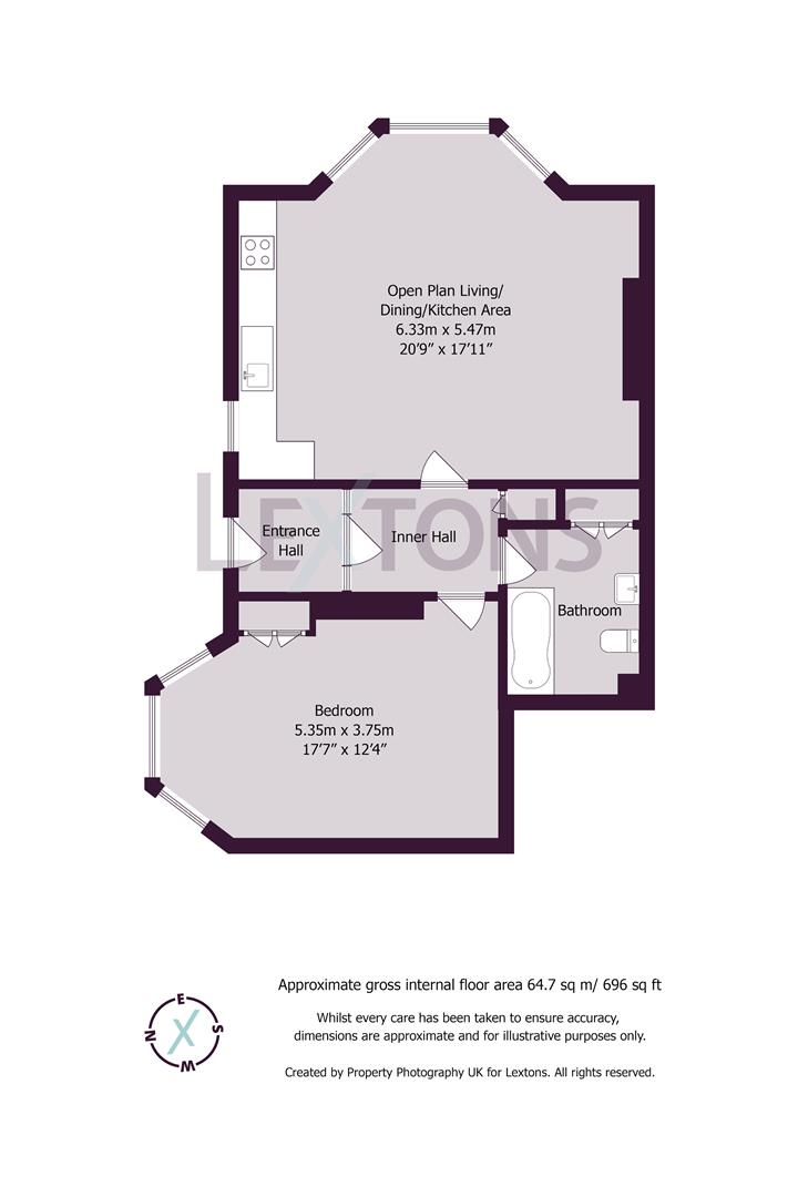 Floorplans For Medina Villas, Hove