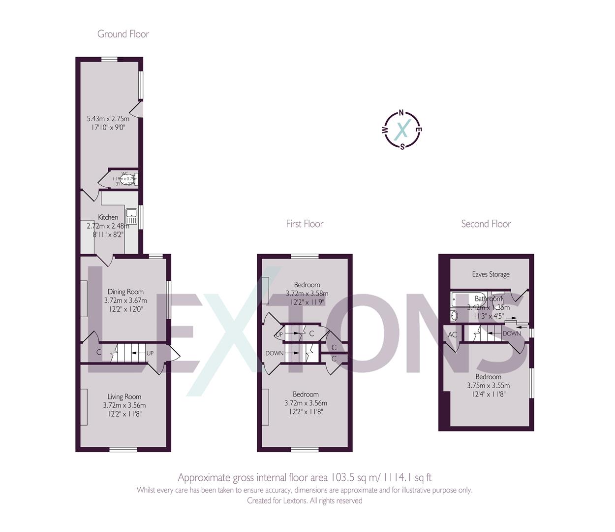 Floorplans For Vale Road, Portslade, Brighton