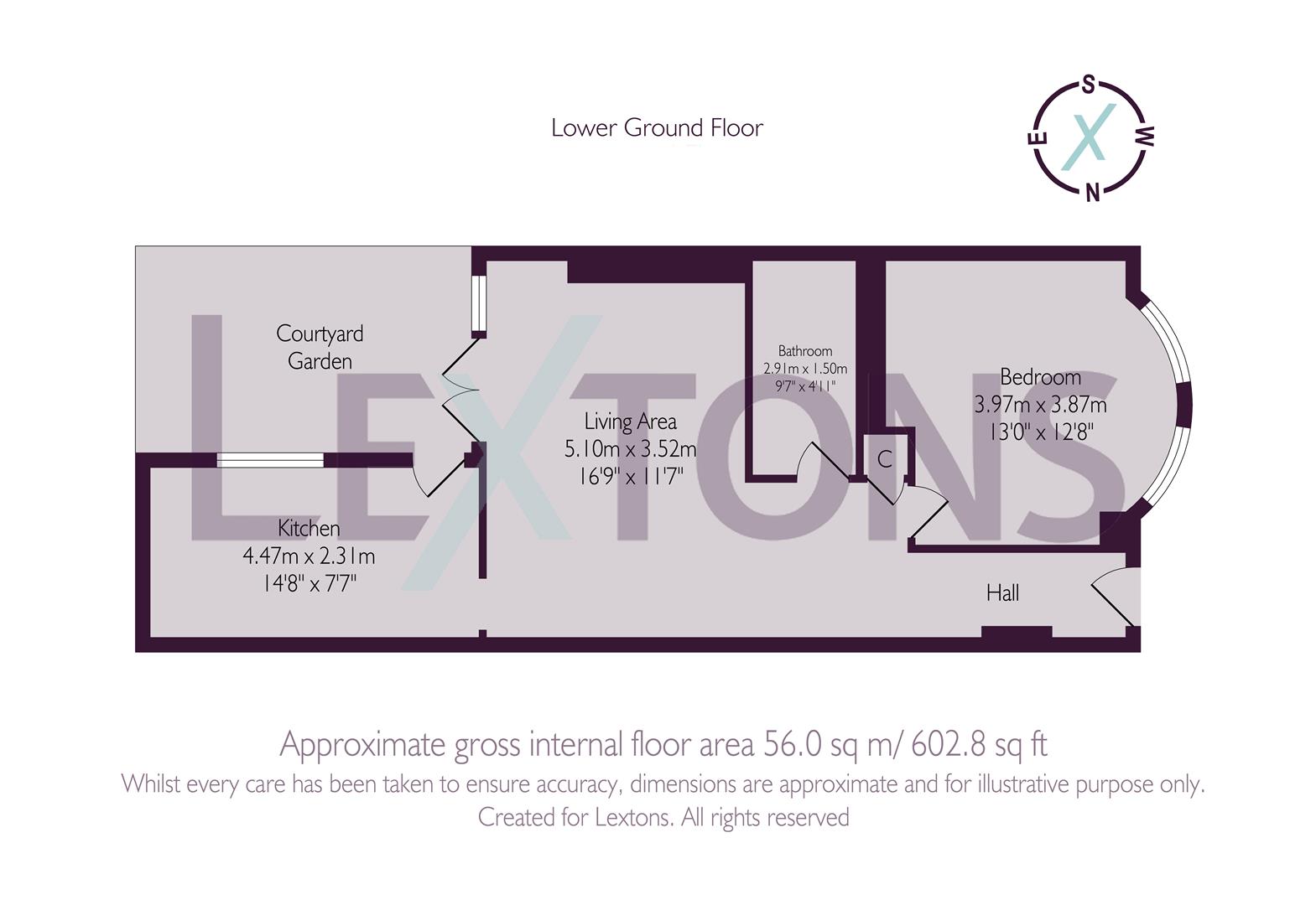 Floorplans For Lansdowne Place, Hove