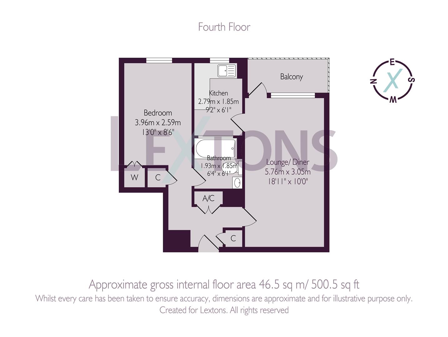 Floorplans For Marlborough Court, The Drive, Hove