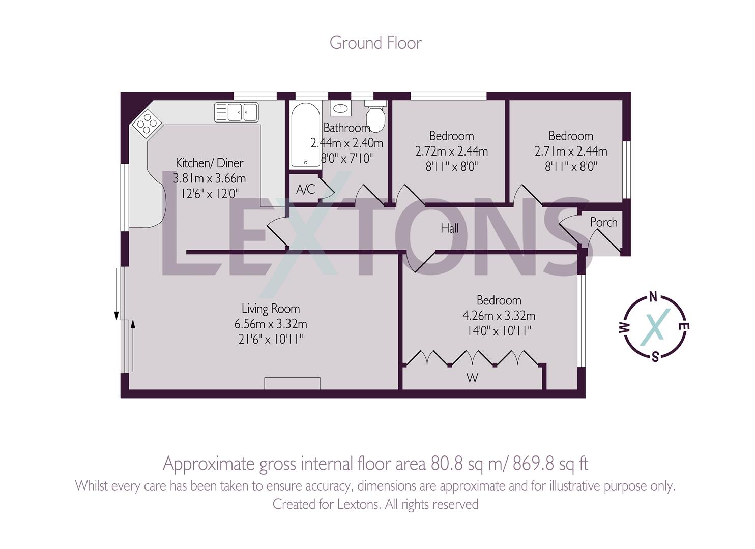 Floorplans For Elvin Crescent, Rottingdean, Brighton