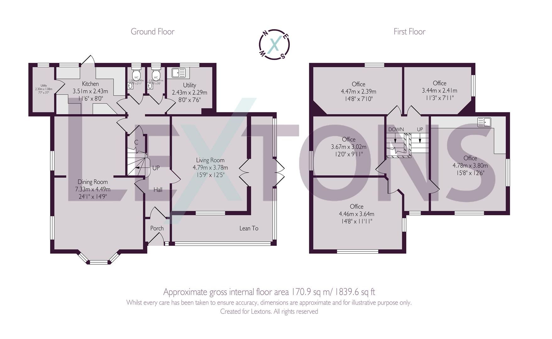 Floorplans For Sudley Road, Bognor Regis