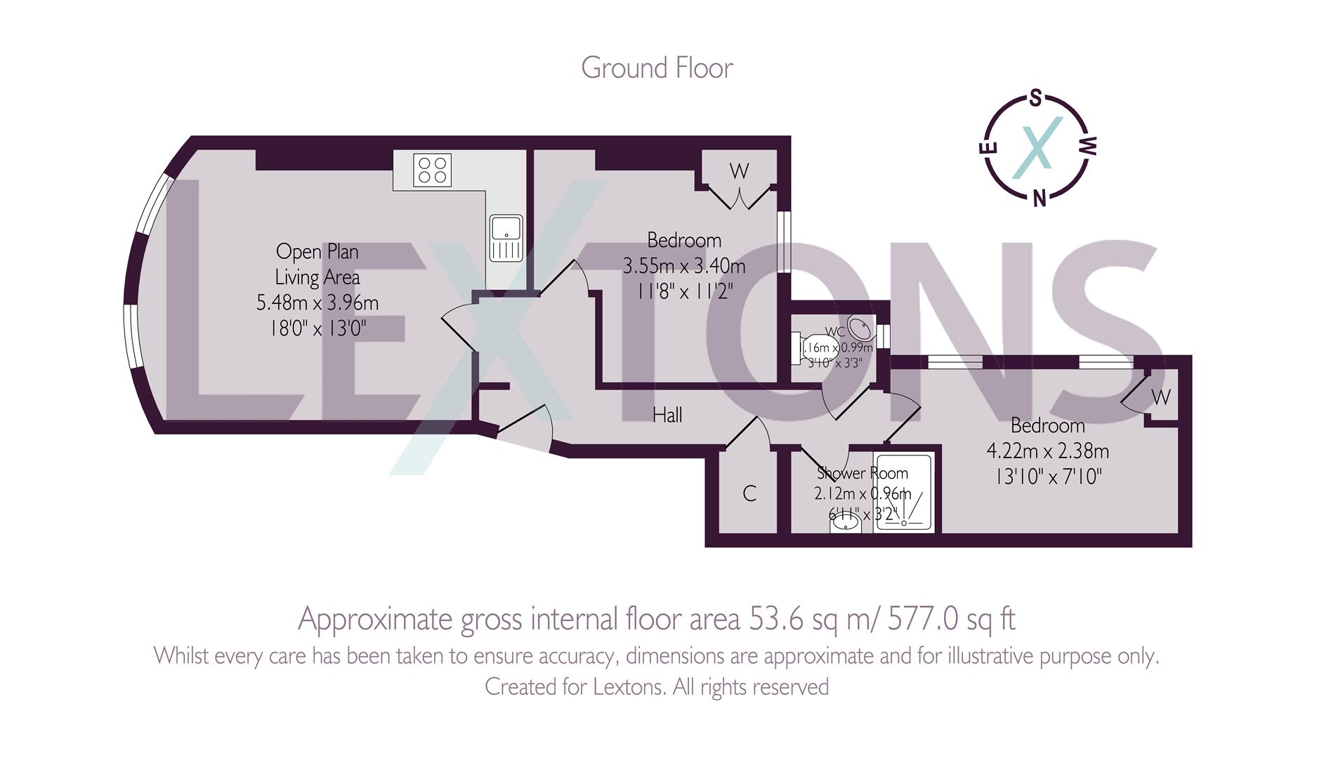 Floorplans For Norfolk Square, Brighton