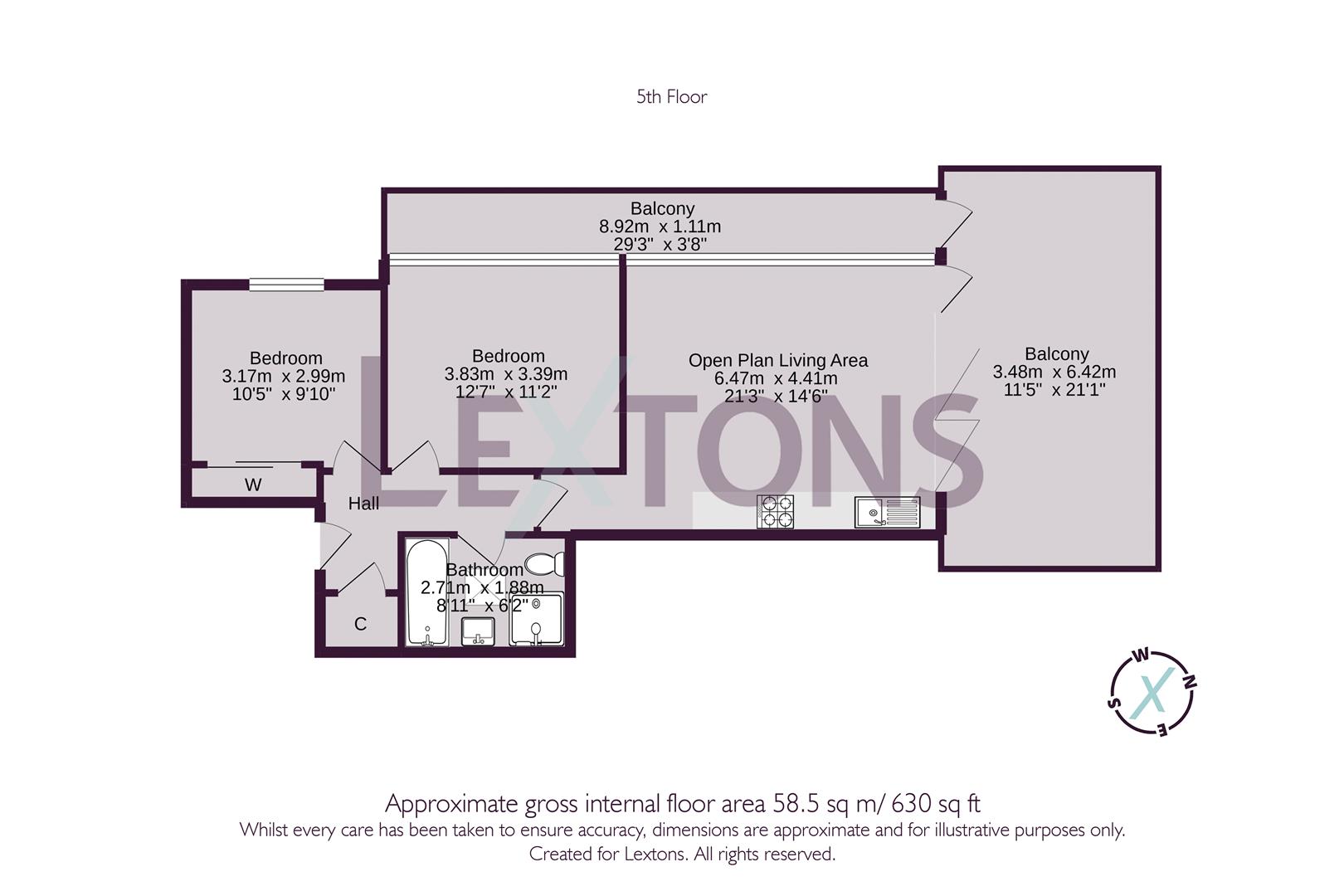 Floorplans For The Drive, Hove