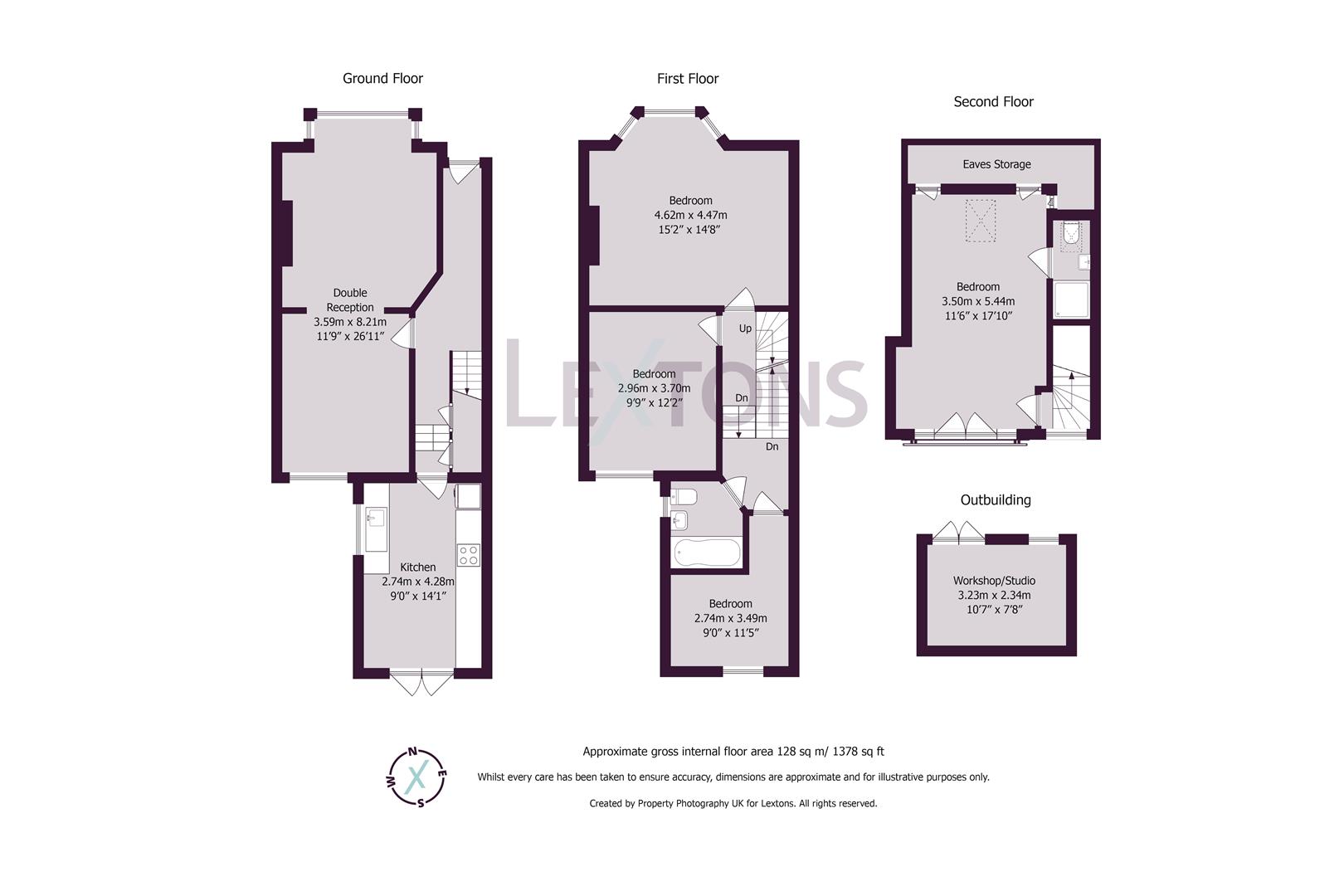 Floorplans For Dover Road, Brighton