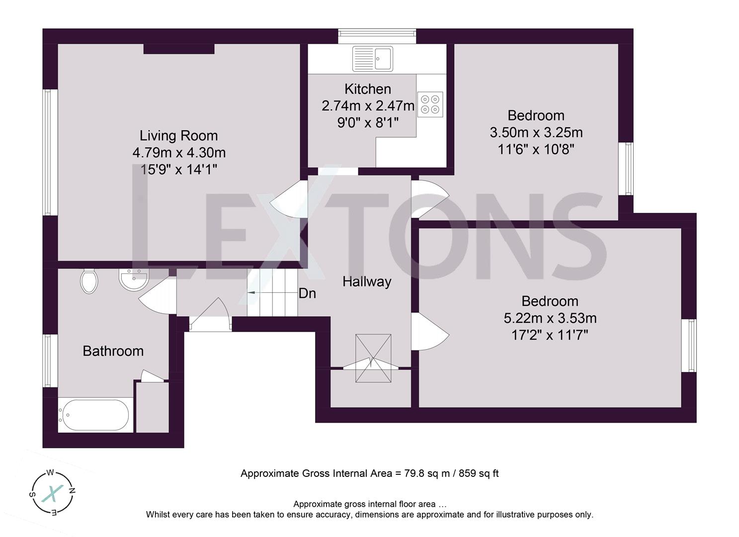 Floorplans For Wilbury Road, Hove