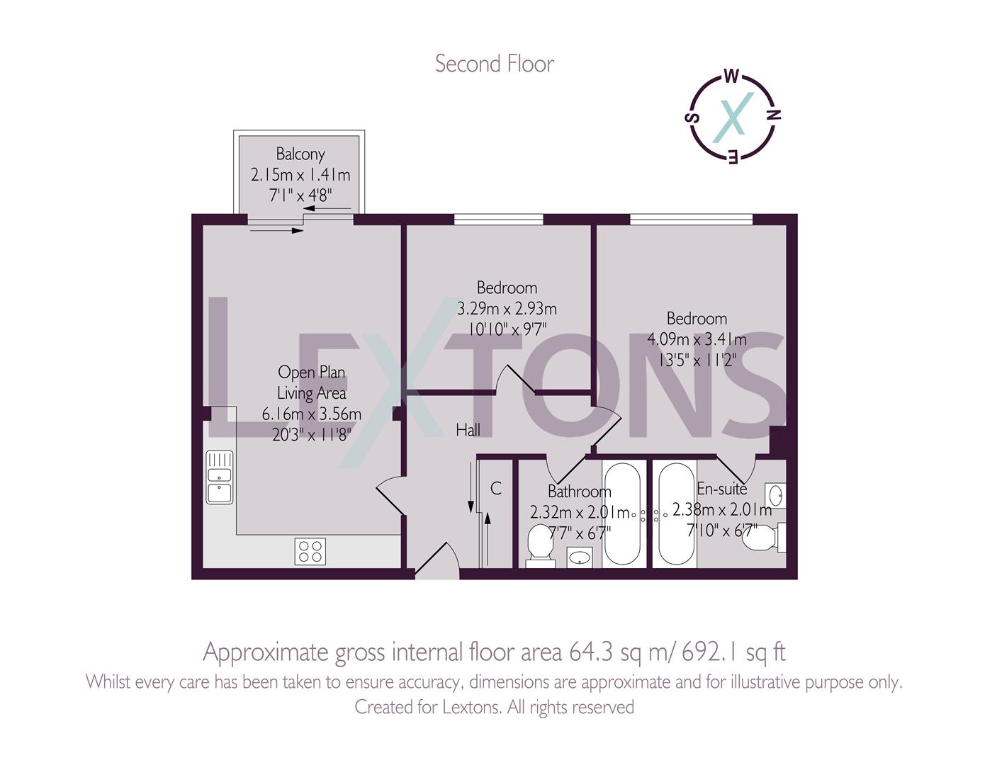 Floorplans For Martello Lofts, Hove