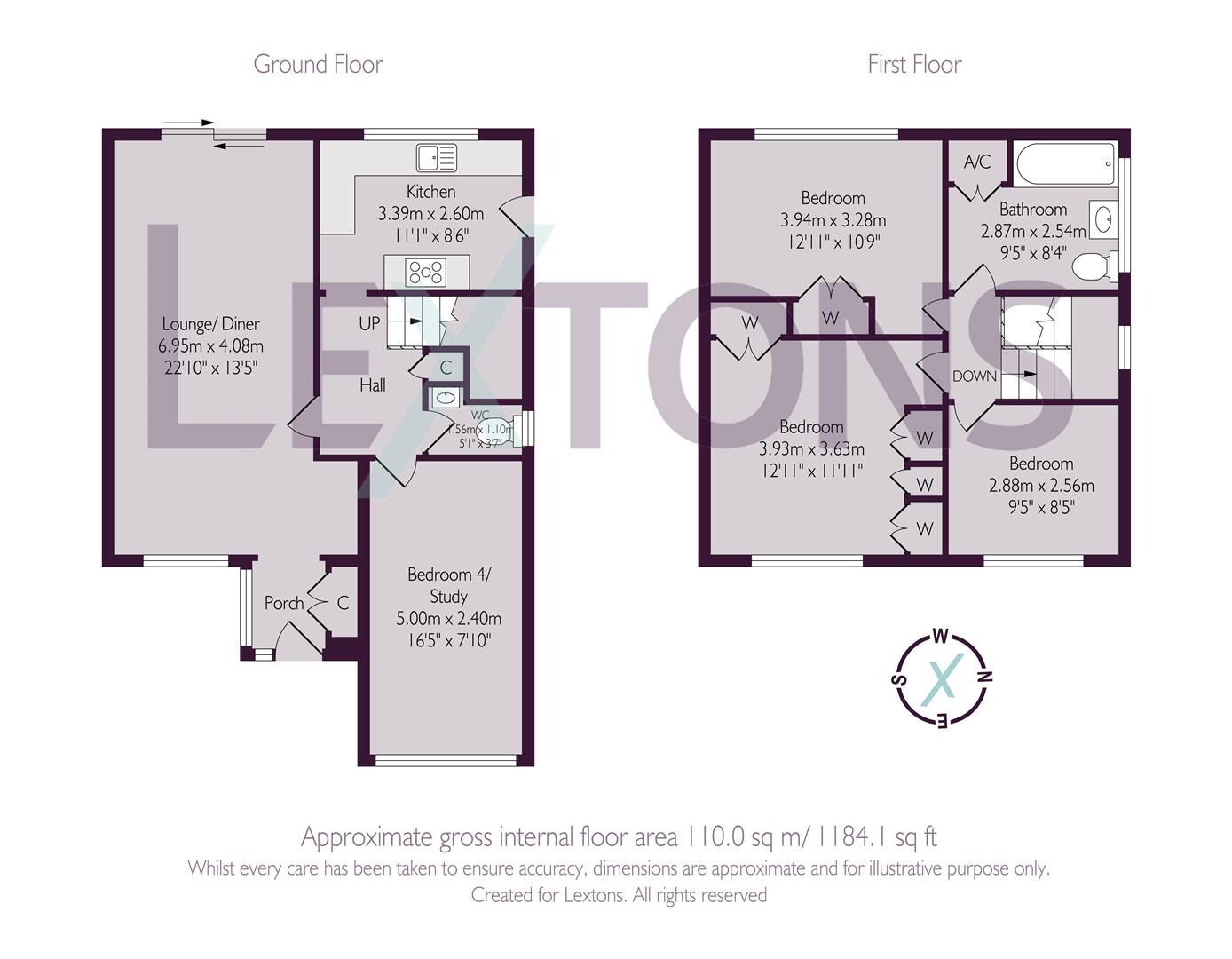 Floorplans For Overhill Gardens, Brighton BN1