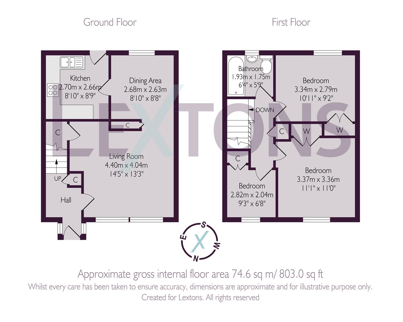 Floorplans For Syresham Gardens, Haywards Heath