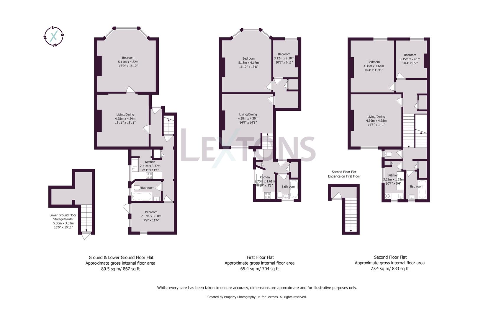 Floorplans For Westbourne Villas, Hove