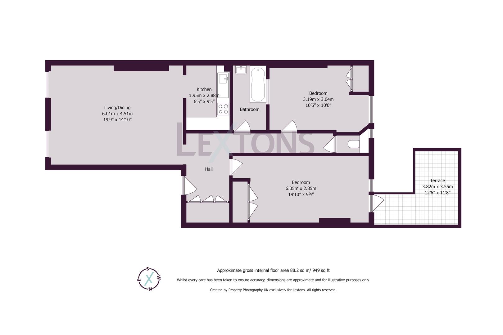 Floorplans For Adelaide Crescent, Hove