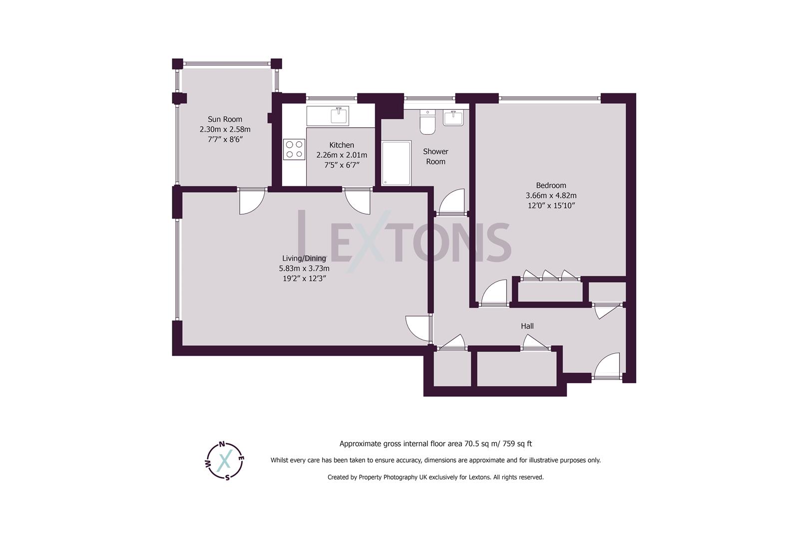 Floorplans For Wilbury Road, Hove