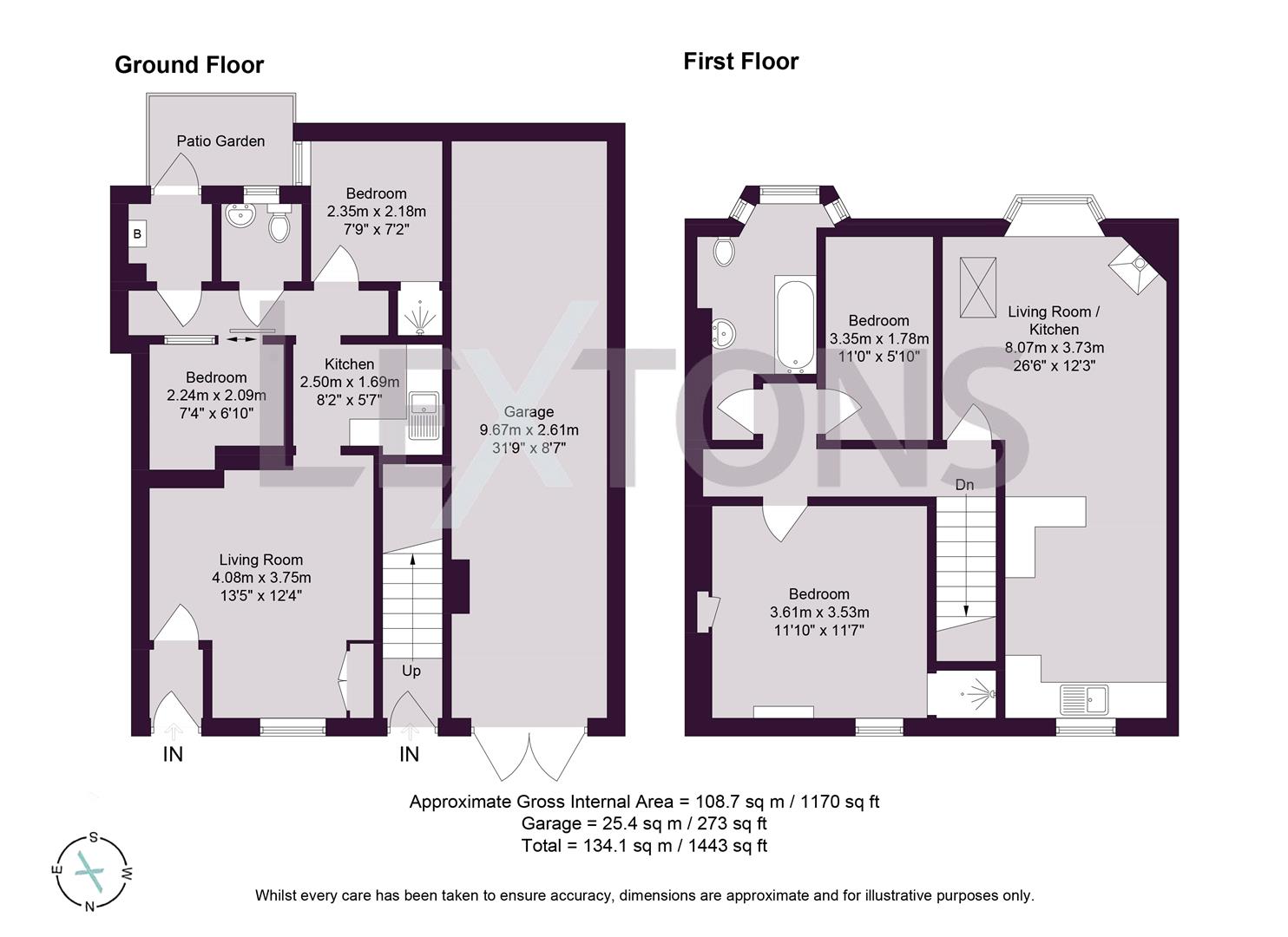 Floorplans For Queens Place, Hove
