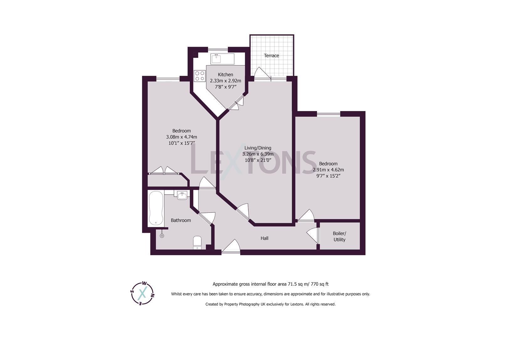 Floorplans For High Street, Heathfield