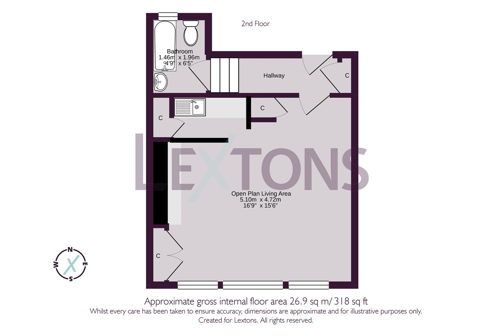 Floorplans For Albert Road, Brighton