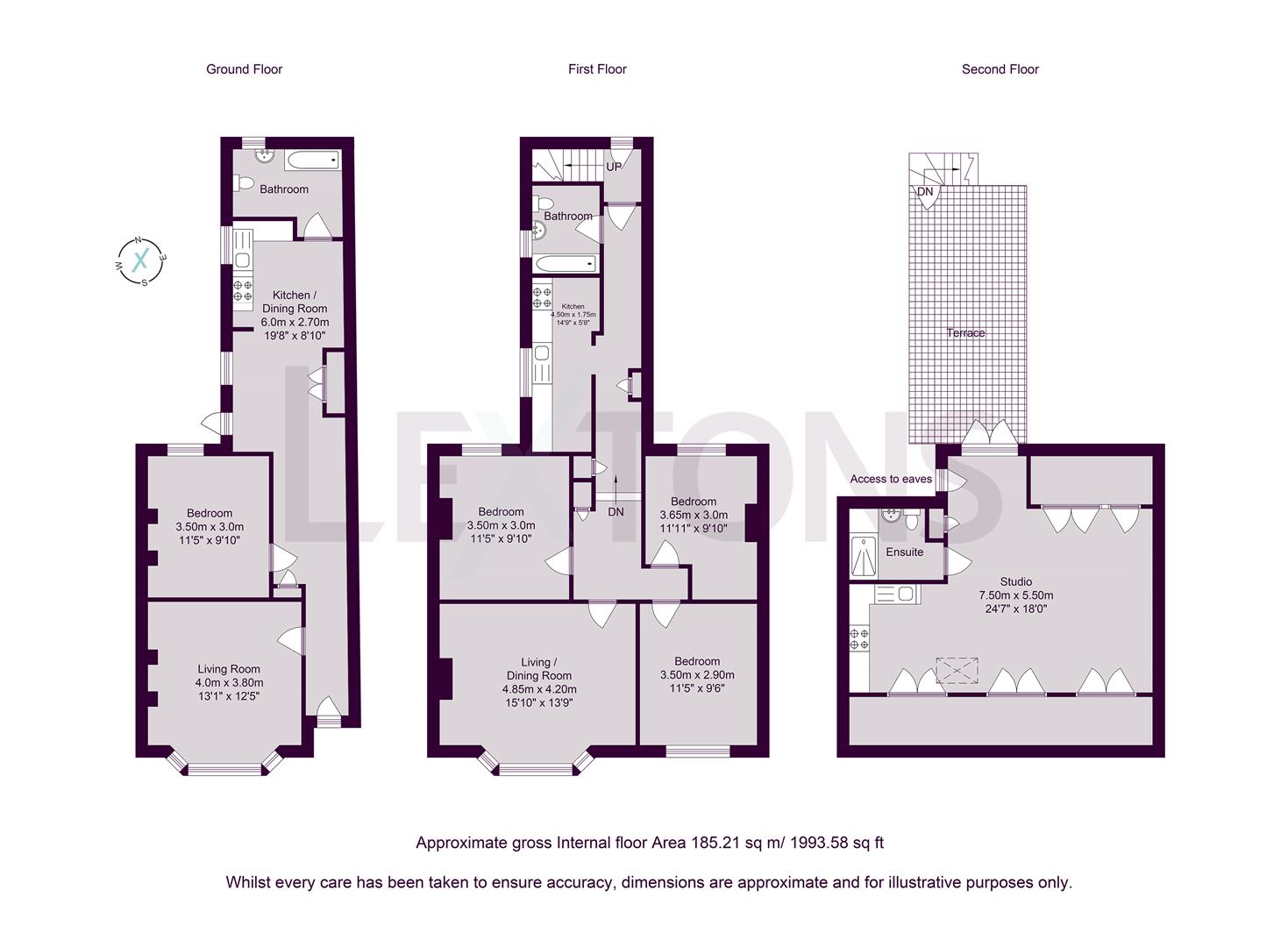 Floorplans For Montgomery Street, Hove