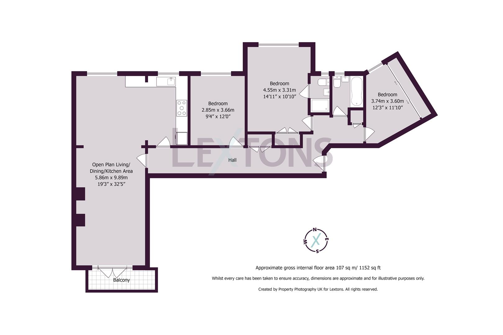 Floorplans For Furze Hill, Hove