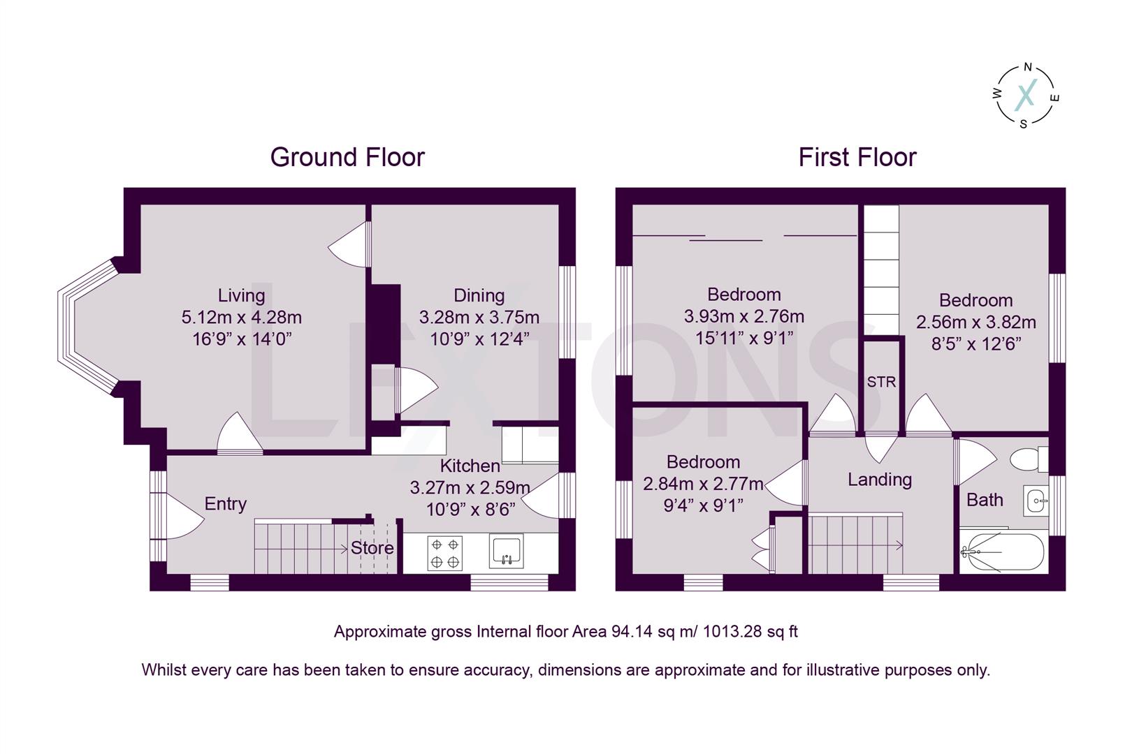 Floorplans For Chichester Close, Hove