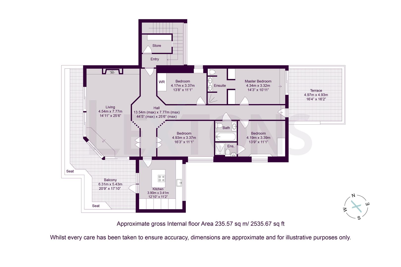 Floorplans For Queens Road, Brighton