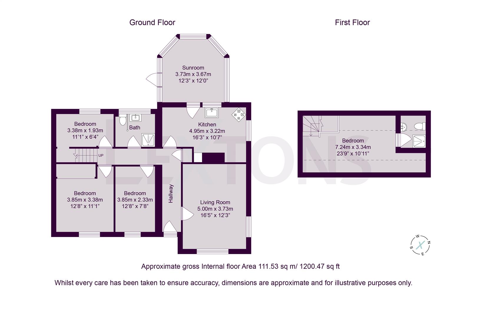 Floorplans For Orchard Way, Hurstpierpoint, Hassocks
