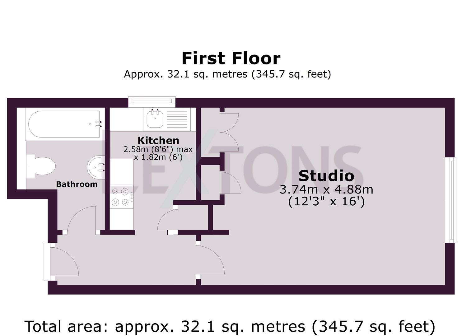 Floorplans For Hartington Villas, Hove