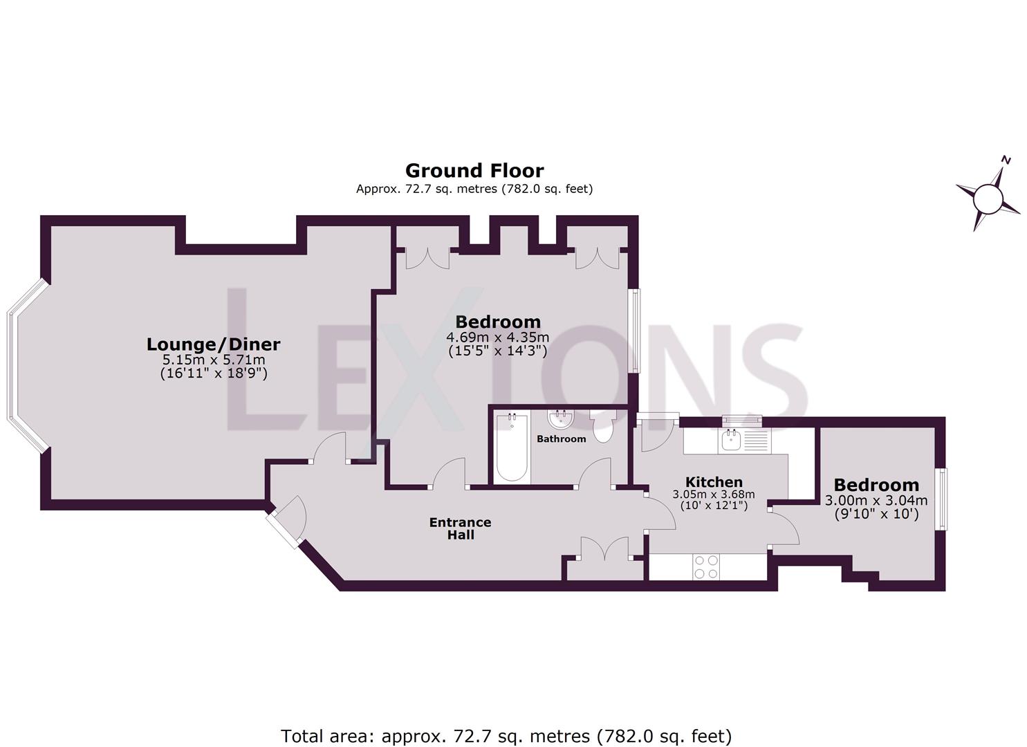 Floorplans For Ventnor Villas, Hove