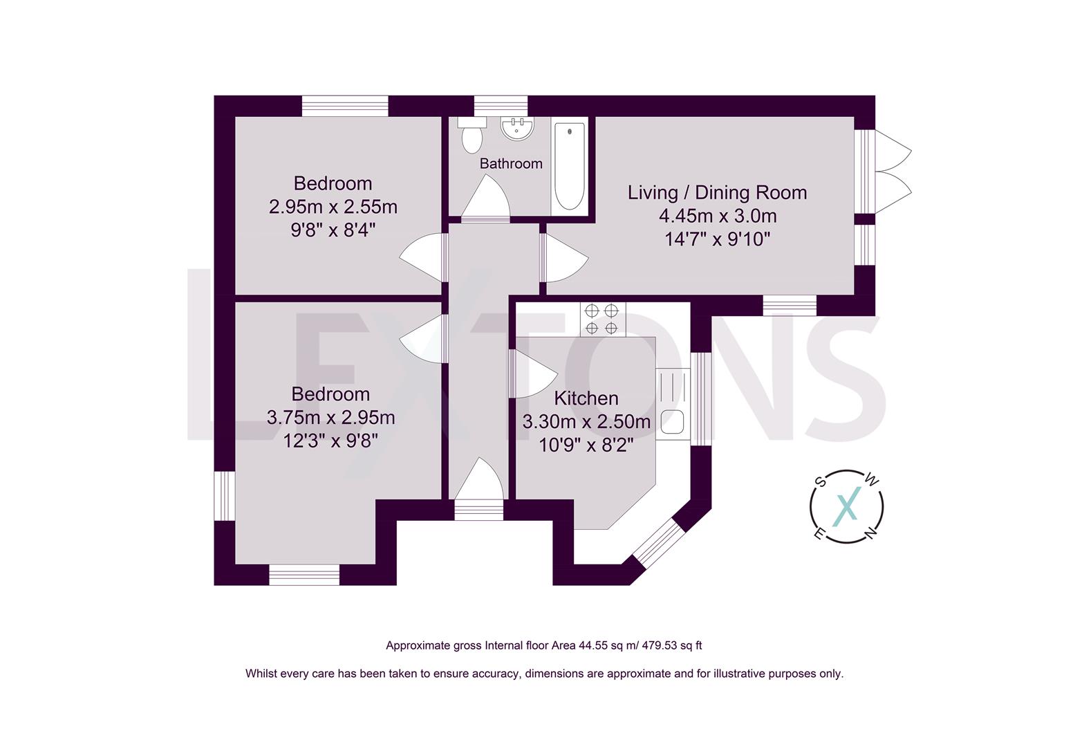 Floorplans For Goldsmid Road, Hove BN3