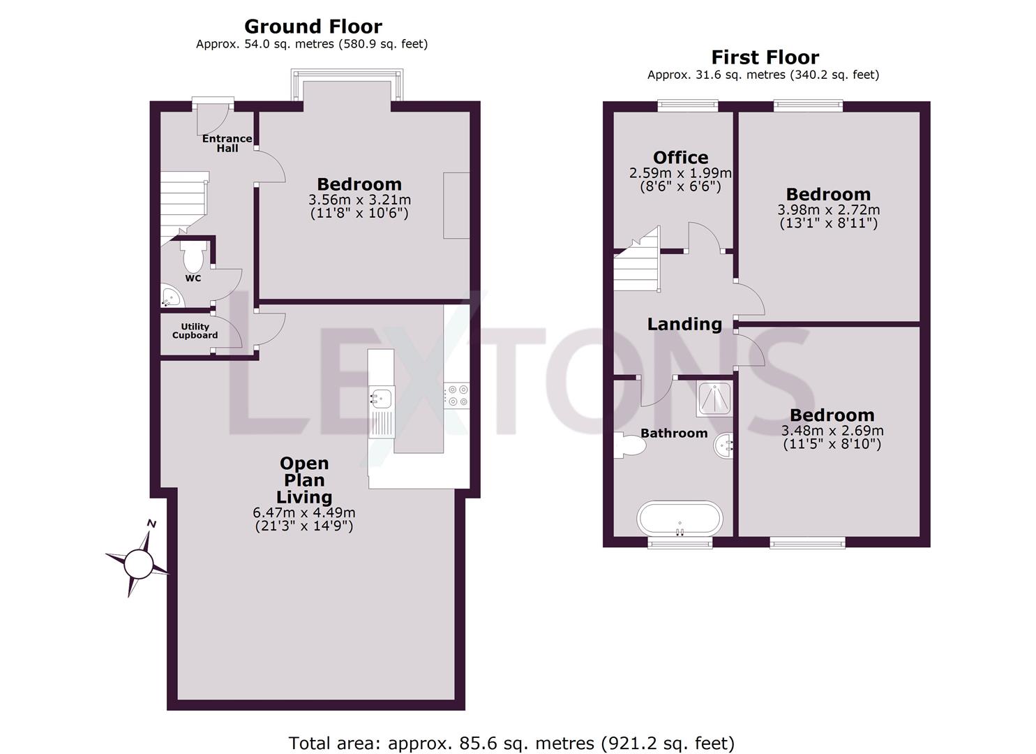 Floorplans For Bolsover Road, Hove