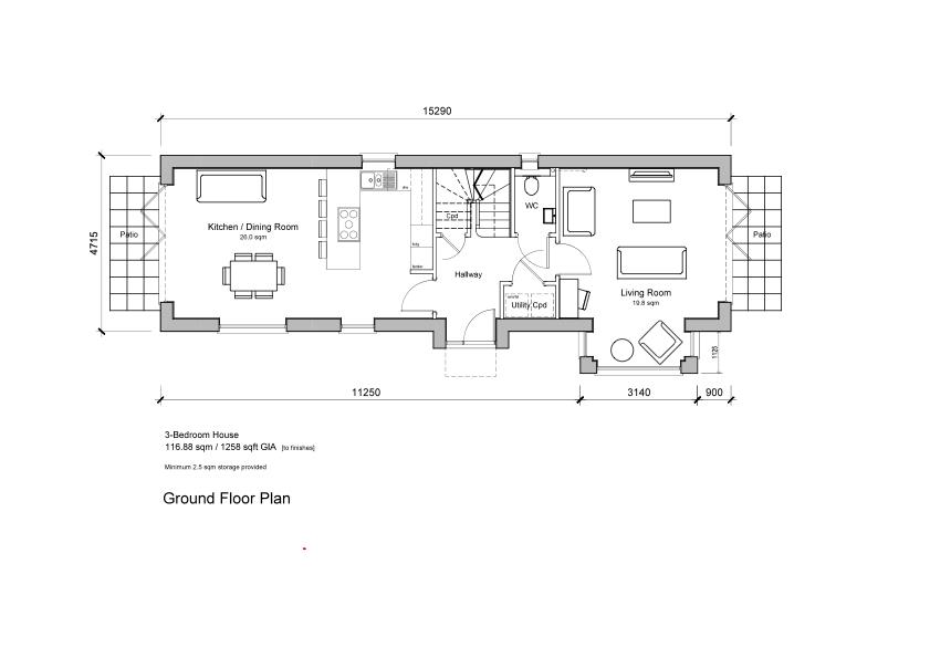 Floorplans For Tarring Road, Worthing
