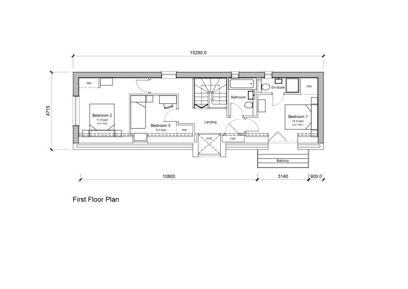 Floorplans For Tarring Road, Worthing