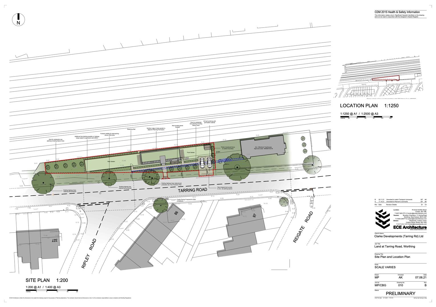 Floorplans For Tarring Road, Worthing
