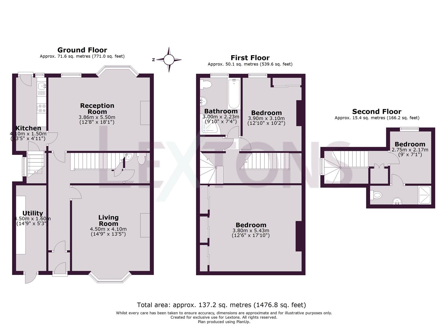 Floorplans For Hova Villas, Hove