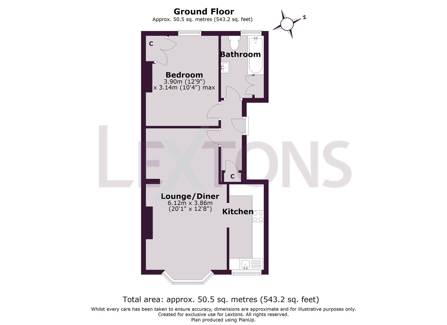 Floorplans For Lansdowne Street, Hove