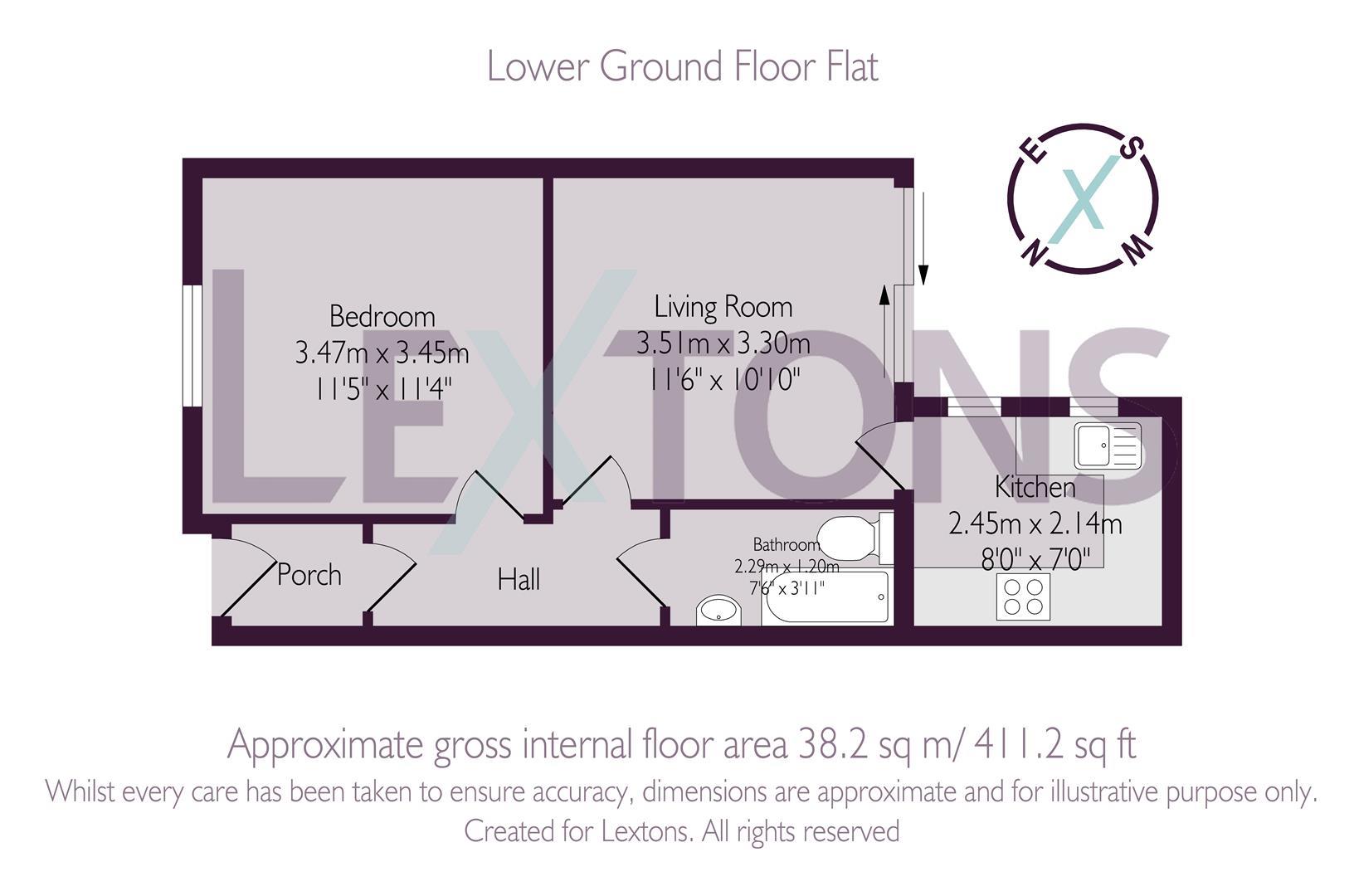 Floorplans For Argyle Road, Brighton