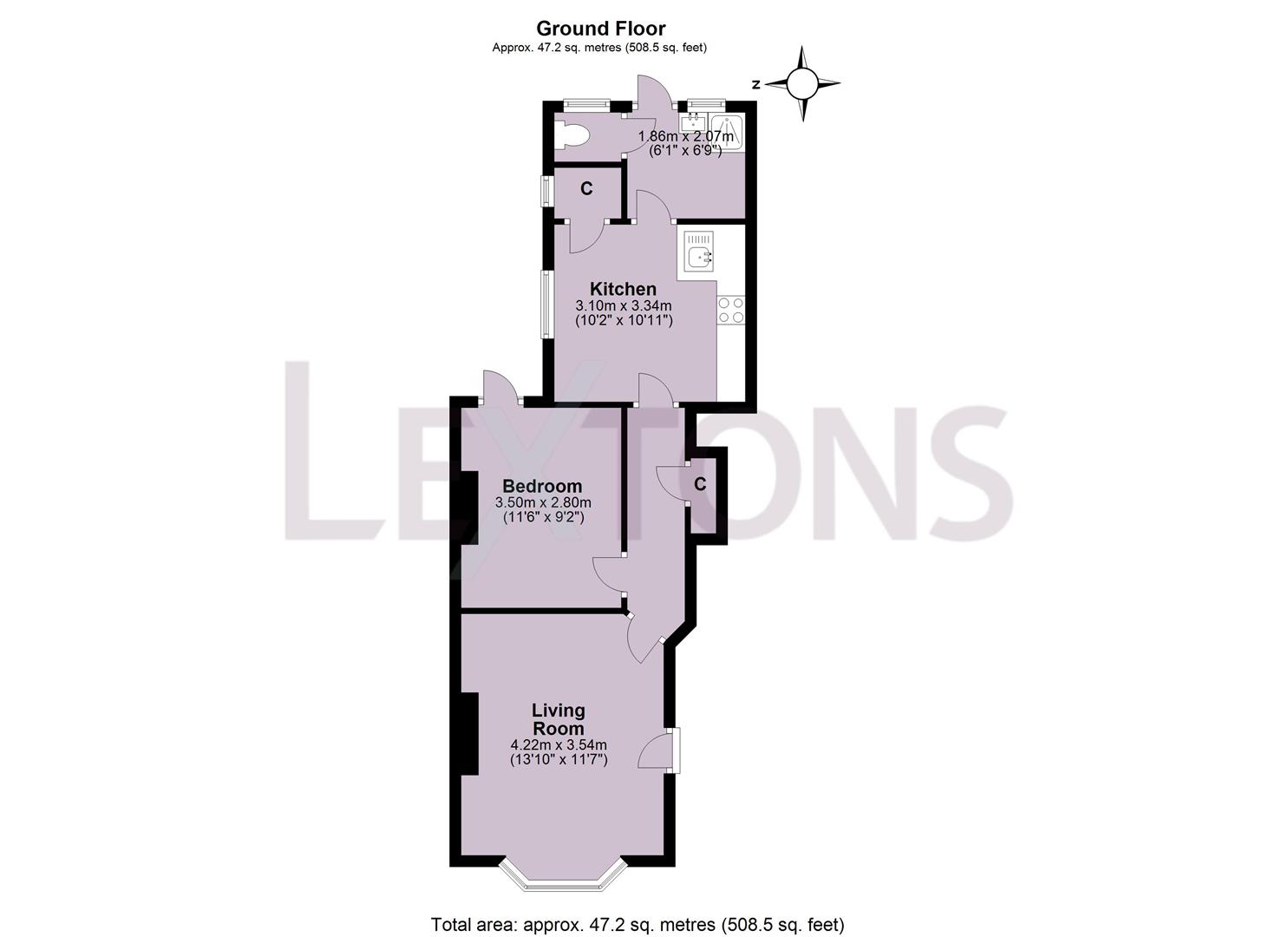 Floorplans For Alpine Road, Hove