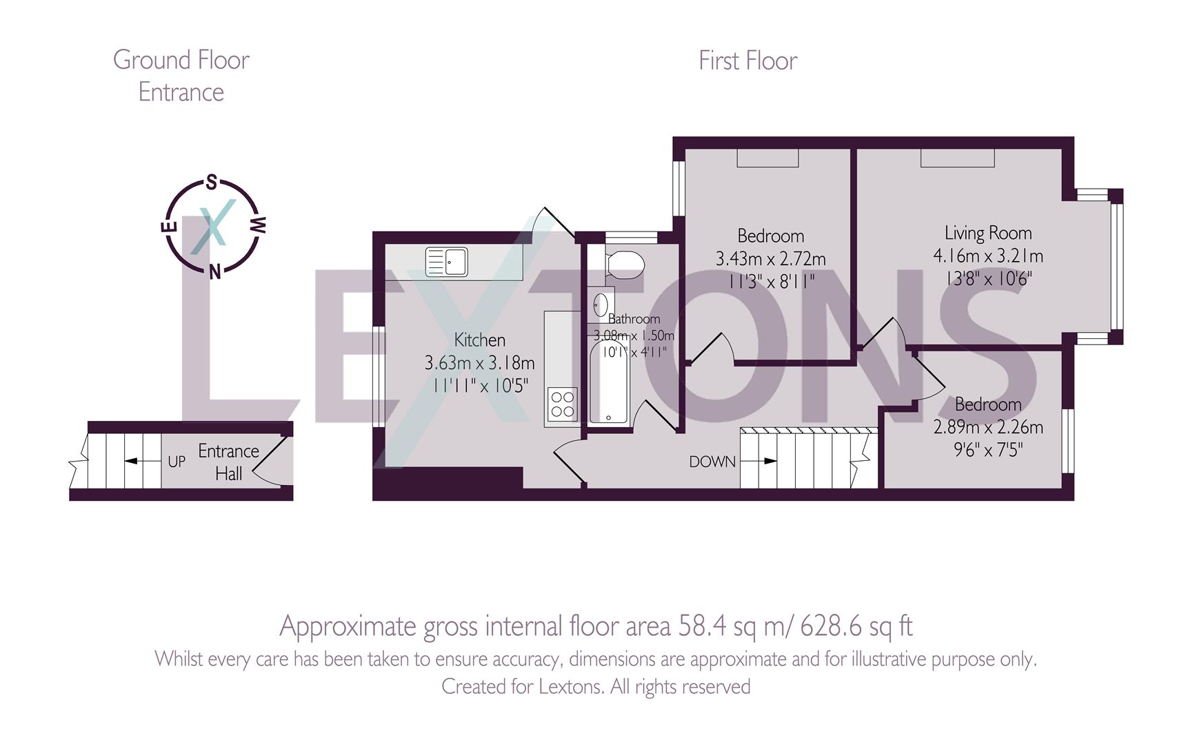 Floorplans For St. Leonards Avenue, Hove BN3
