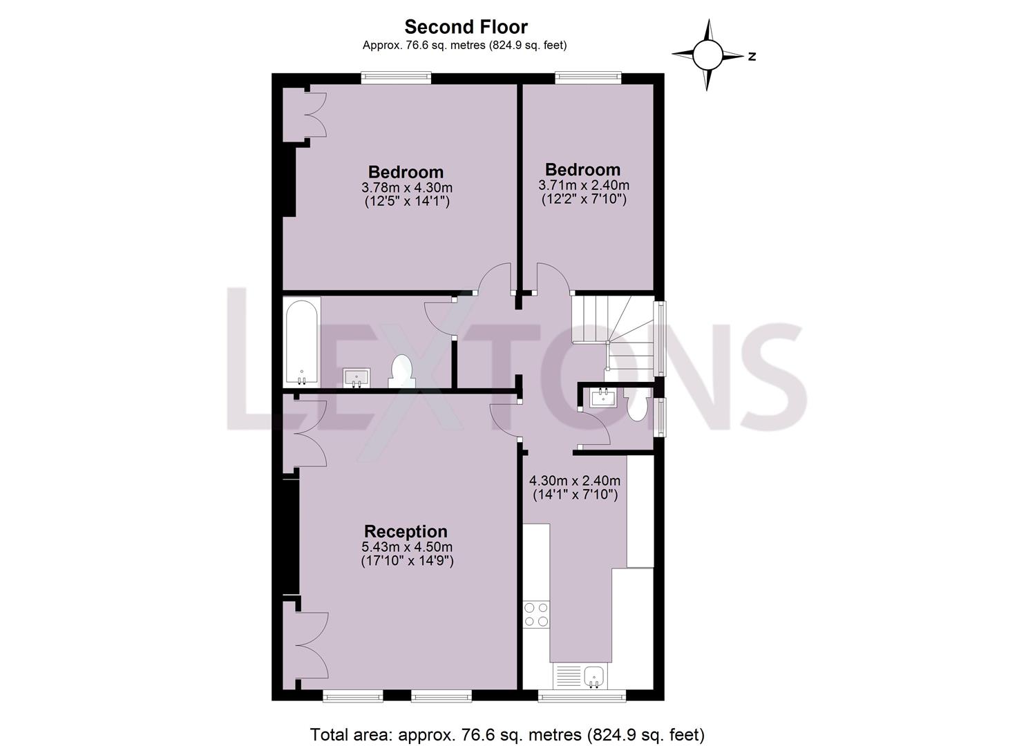 Floorplans For Selborne Road, Hove