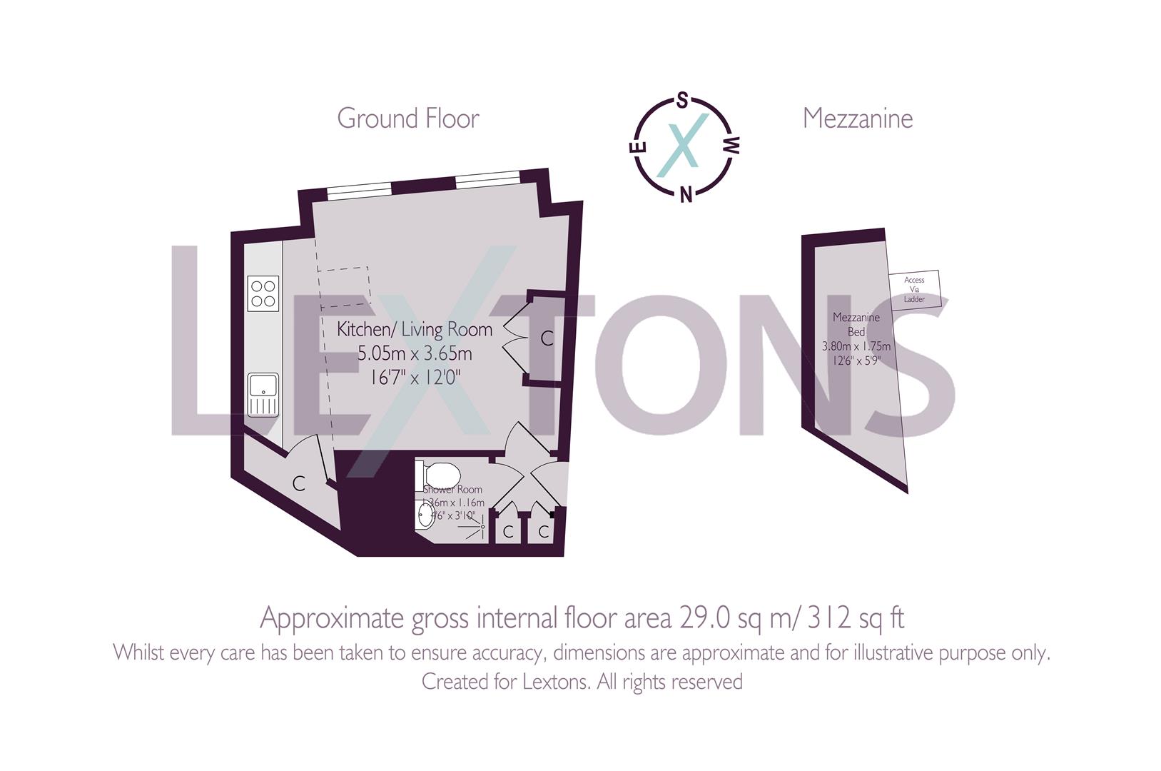 Floorplans For Osborne Villas, Hove