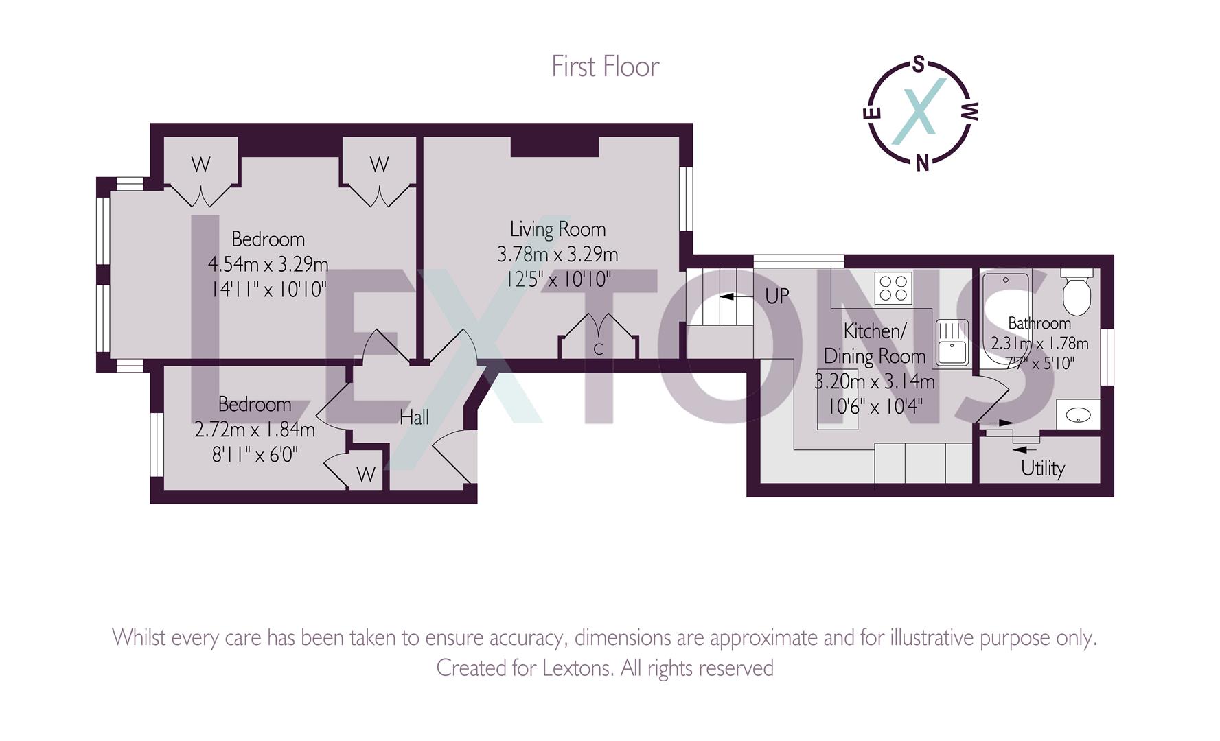 Floorplans For Cissbury Road, Hove BN3