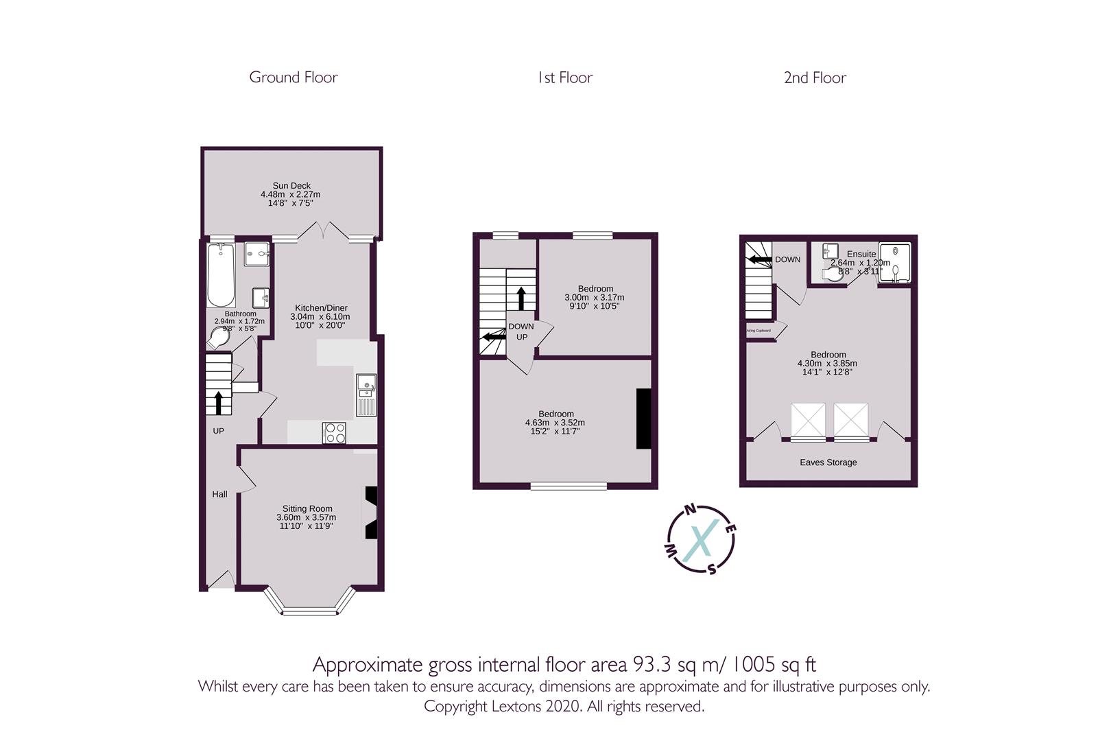 Floorplans For Bute Street, Brighton